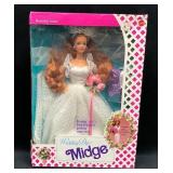 1990 Wedding Day Midge Doll Barbie