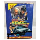 Topps Back to the Future II Trading Cards with Sti