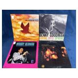 Four Jazz Vinyl Records by Charlie Byrd, Benny Goo