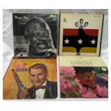 Four Vinyl Records Featuring Jazz Artists
