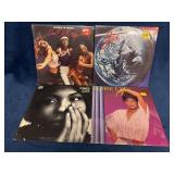 Four Vinyl Records by Olympic Runners, Stix Hooper