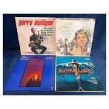 Four Vinyl Records Featuring Gerry Mulligan, June