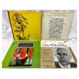 Four Classical Vinyl Records by Various Artists an