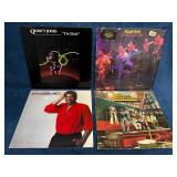 4 Vinyl Records Including Quincy Jones, Four Tops,