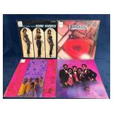 Four Vinyl Records Featuring Dionne Warwick, The T