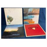 4 Vinyl Albums: Joni Mitchell, Carpenters,Barry Ma