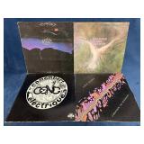 Four Vinyl LPs Featuring Electric Light Orchestra