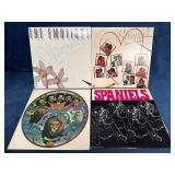 Four Vinyl Records: The Emotions, The Spinners, an