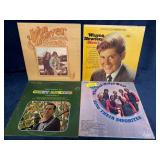 Four Vinyl Records Featuring Denver, Newton, Atkin