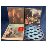 Four Vinyl Records: Poco, Three Dog Night, Herman