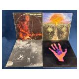 4 Vinyl Albums: Rory Gallagher, Moody Blues, The W