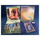 4 Vinyl Records Featuring 60s and 70s Artists