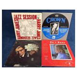 Four Jazz and Big Band Vinyl Records Featuring Har