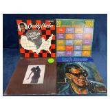 Vinyl Record Lot Featuring Chubby Checker, Ray Cha