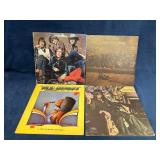 Four Vinyl Records: Neil Young, Traffic, and Rod S