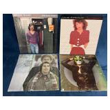 4 Vinyl Albums Michael Franks, Linda Ronstadt, Sim