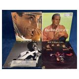 Four Vinyl Records Featuring Tony Bennett, Ben E K