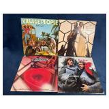 Vinyl Records by Village People, Bee Gees, A Taste