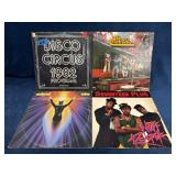 Disco and Funk Vinyl Records Including Disco Circ