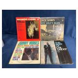 Four Vinyl Records: Kai Winding, Jack Webb, Johnny