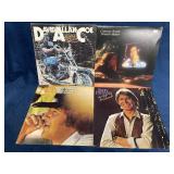 Four Vinyl Records Featuring David Allen Coe, Conw