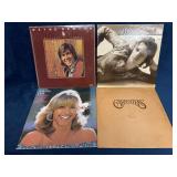 4 Vinyl Records Featuring Wayne Newton, Andy Gibb,