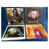 4 Vinyl Albums Featuring Greg Perry, Crystal Ball,