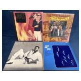 4 Vinyl Records Including Teddy Pendergrass, Bob W
