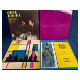 Gene Krupa, Lena & Gabor, The Saxes of Stan Getz a