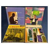 Four Vinyl Records: Bill Evans, June Christy, 4 Fr