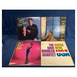 4 Vinyl Records by John Lewis, Al Hibbler, Eartha