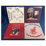 Four Vinyl Records Featuring Doc & Merle Watson an