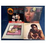 Four Vinyl Records Feat. The Platters, Sylvester,