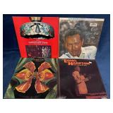Four Jazz and R&B Vinyl Records by Yaged, Eckstine
