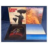 Four Jazz and Fusion LP Records by Notable Artists