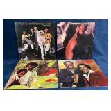 4 Vinyl Records Jackson Five, Ohio Players,Isley B