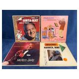 Four Jazz and Big Band Vinyl Records by Billy May,