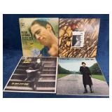 Four Vinyl Records: Peter LaFarge, Marti Jones, Bi