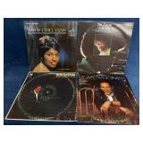 Four Vinyl Records by Frank Sinatra, Duke Ellingto