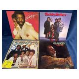 Four Vinyl Records: Teddy Pendergrass, Switch, The