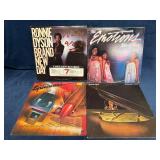 Four Vinyl Records Including Ronnie Dyson, The Emo