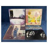 Vinyl Record Collection Featuring Elton John, Bill
