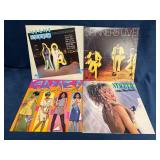 Four Vintage Vinyl Albums Including Miami Vice Sou