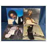 4 Vinyl Records: Jermaine Jackson, Tina Turner, De
