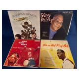 Dizzy Gillespie, Woody Herman, Sidney Bechet, and