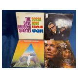 4 Jazz and Fusion Vinyl Records by Dave Brubeck Qu