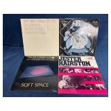 Four Vinyl Records Including Pat Metheny Group, Si