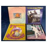 Vinyl Record Lot: Allman Brothers, Blues Brothers,