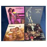 Four Vinyl Records Featuring Donna Summer, Jose Fe