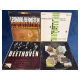 4 Classical and Instrumental Vinyl Records by Bern